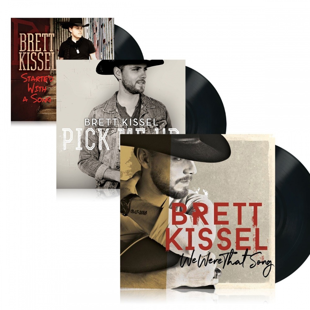 Pre-order Brettís albums on vinyl now!